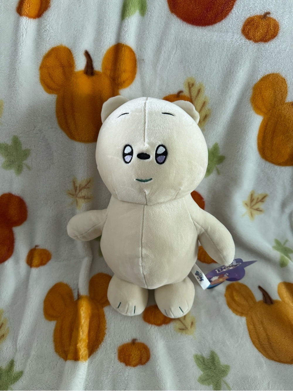 We bare bears - ice bear cub plush, 10 inches, soft and cute!